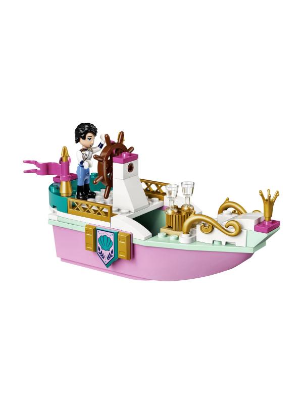 Конструктор Lari «Праздничный корабль Ариэль» 60003 (Disney Princess 43191) / 119 деталей