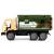 Машинка металлическая Yeading «Камаз: Служебный фургон» 16,5 см., YD6637A, инерционная, свет, звук / Зеленый