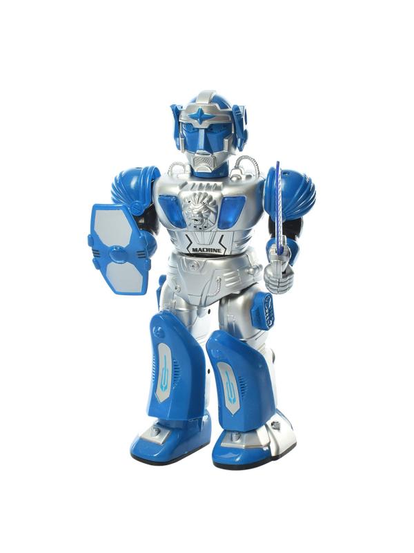 Игрушечный робот Play Smart «Робокоп воин» 9893 со звуковыми и световыми эффектами / Синий
