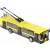 Металлический троллейбус Play Smart 1:72 «ЛиАЗ-5292» 16 см. 6547 Автопарк / Желтый