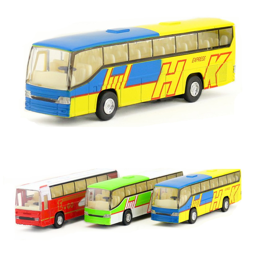 Металлическая машинка 1:32 «Shuttle Bus» 18 см., А933, инерционный / Микс