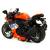 Металлический мотоцикл 1:12 «Racing Champion» 2040А, инерционный / Красный