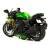Металлический мотоцикл 1:12 «Racing Champion» А2040А, инерционный / Зеленый