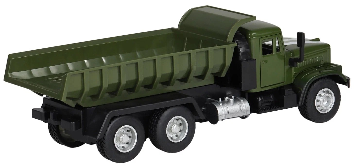 Грузовик 32. Детская машинка грузовик КРАЗ. Железный грузовик игрушка на пульте с откидным кузовом. Прицеп грузовой хаки. Большой грузовик хаки.