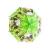 Зонтик детский «Котята» матовый, со свистком, 50 см., 47228 / Зеленый