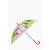 Зонтик детский «Котята» матовый, со свистком, 50 см., 47228 / Розово-зеленый