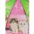 Зонтик детский «Котята» матовый, со свистком, 50 см., 47228 / Розовый