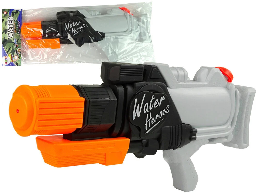 Водяной пистолет-бластер 58 см. LD-535H / Оранжево-серый