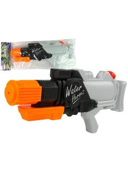 Водяной пистолет-бластер 58 см. LD-535H / Оранжево-серый