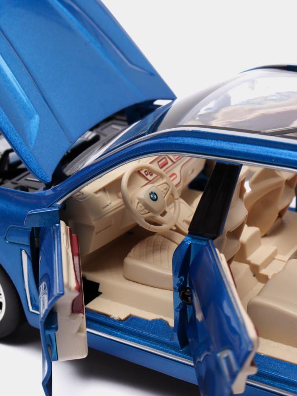 Металлическая машинка Che Zhi 1:24 «BMW X7» CZ115A, 20.5 см., свет и звук, инерционная / Синий