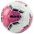 Футбольный мяч «Minsa» 47301, размер 5, 16 панелей / Бело-розовый