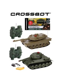 Танковый бой р/у Crossbot, 2 танка 