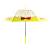 Зонтик детский «Сладости» нейлоновый, 120 см., 45721 / Желтый
