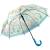 Зонтик детский «Прозрачный» матовый, со свистком, 65 см. 43415 / Голубой