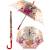 Зонтик детский «Прозрачный» матовый, со свистком, 65 см. 43415 / Красный