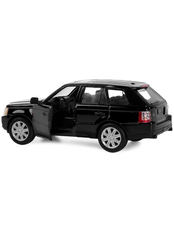 Металлическая машинка Kinsmart 1:38 «Range Rover Sport» KT5312D, инерционная / Черный