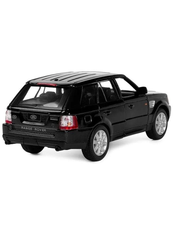 Металлическая машинка Kinsmart 1:38 «Range Rover Sport» KT5312D, инерционная / Черный