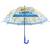 Зонтик детский «Бычок» прозрачный, со свистком, 65 см. 43411 / Синий