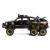 Металлическая машинка Che Zhi 1:28 «Ford Raptor F150» CZ24A, инерционная, свет, звук / Черно-желтый