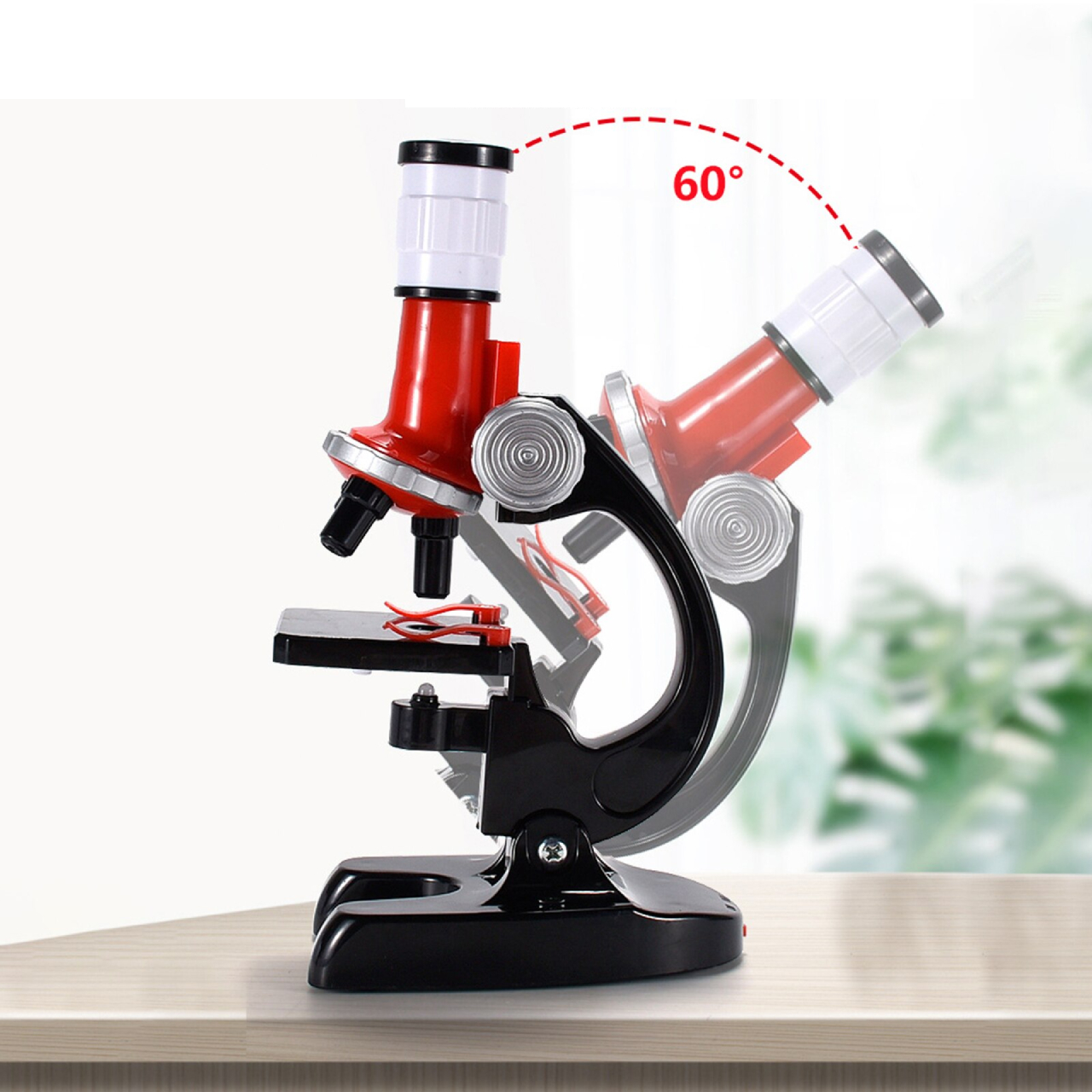Набор для опытов с микроскопом и аксессуарами Kimi, 7 предметов / Н86011