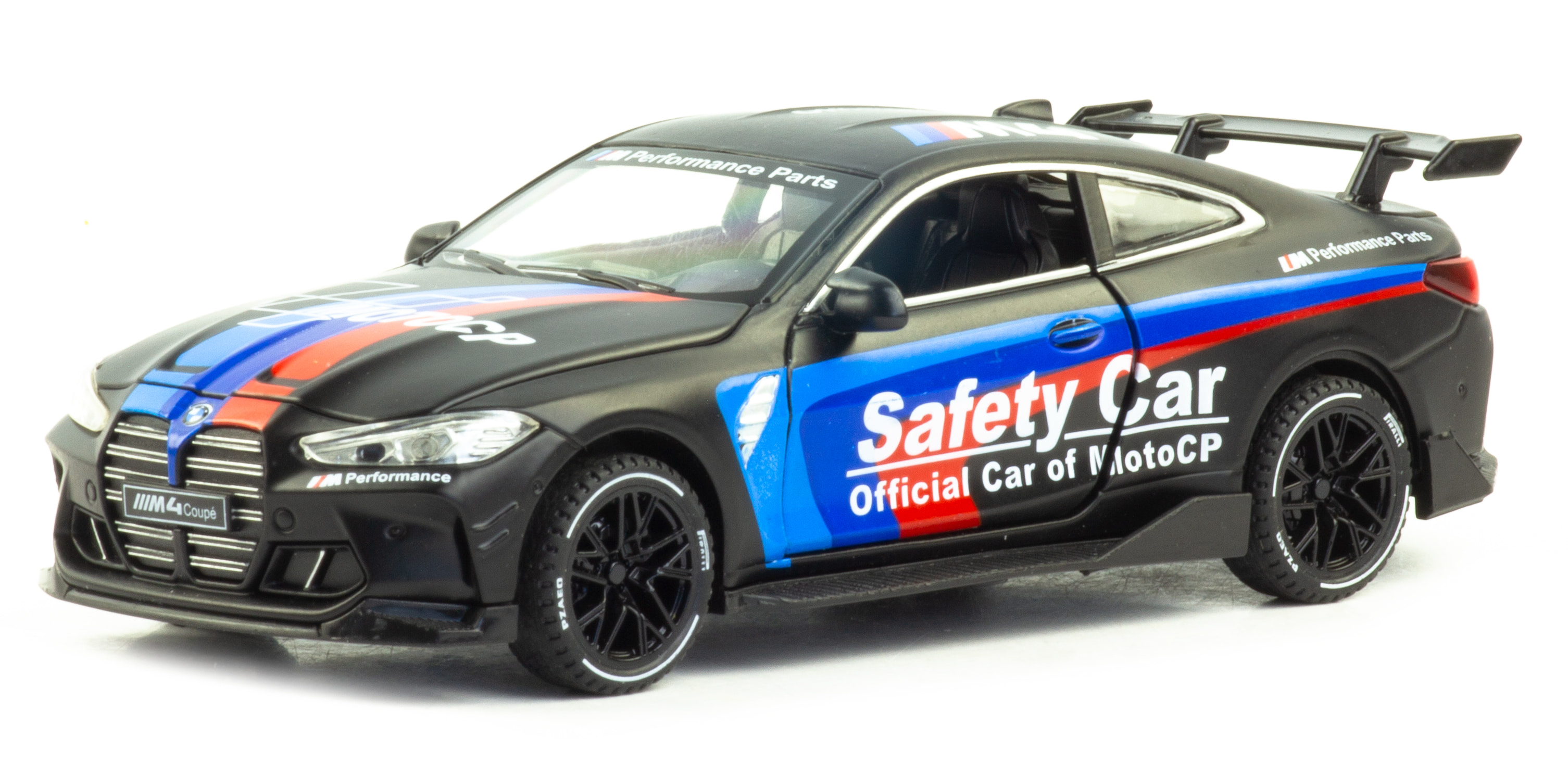 Металлическая машинка Newao Model 1:32 «BMW M4» XA3235B, 15 см. инерционная, свет, звук / Микс