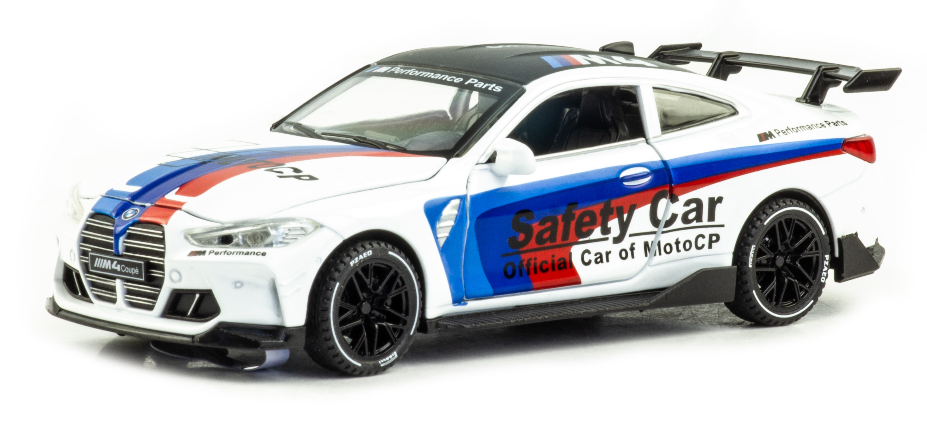 Металлическая машинка Newao Model 1:32 «BMW M4» XA3235B, 15 см. инерционная, свет, звук / Микс