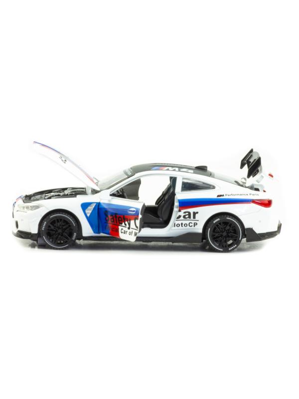 Металлическая машинка Newao Model 1:32 «BMW M4» XA3235B, 15 см. инерционная, свет, звук / Микс