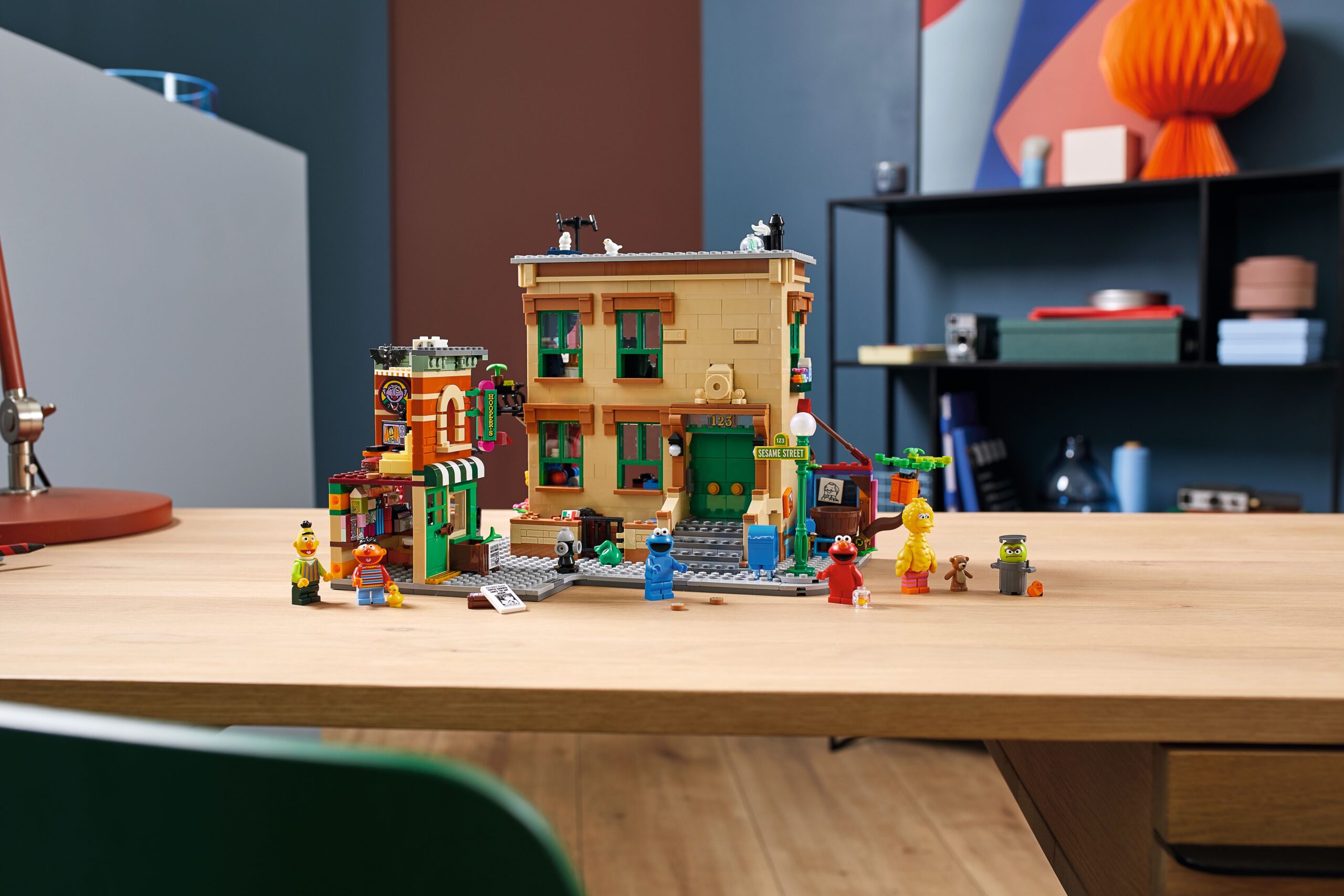 Конструктор LION KING «Улица Сезам,123» 99908 (Ideas 21324) 1440 деталей