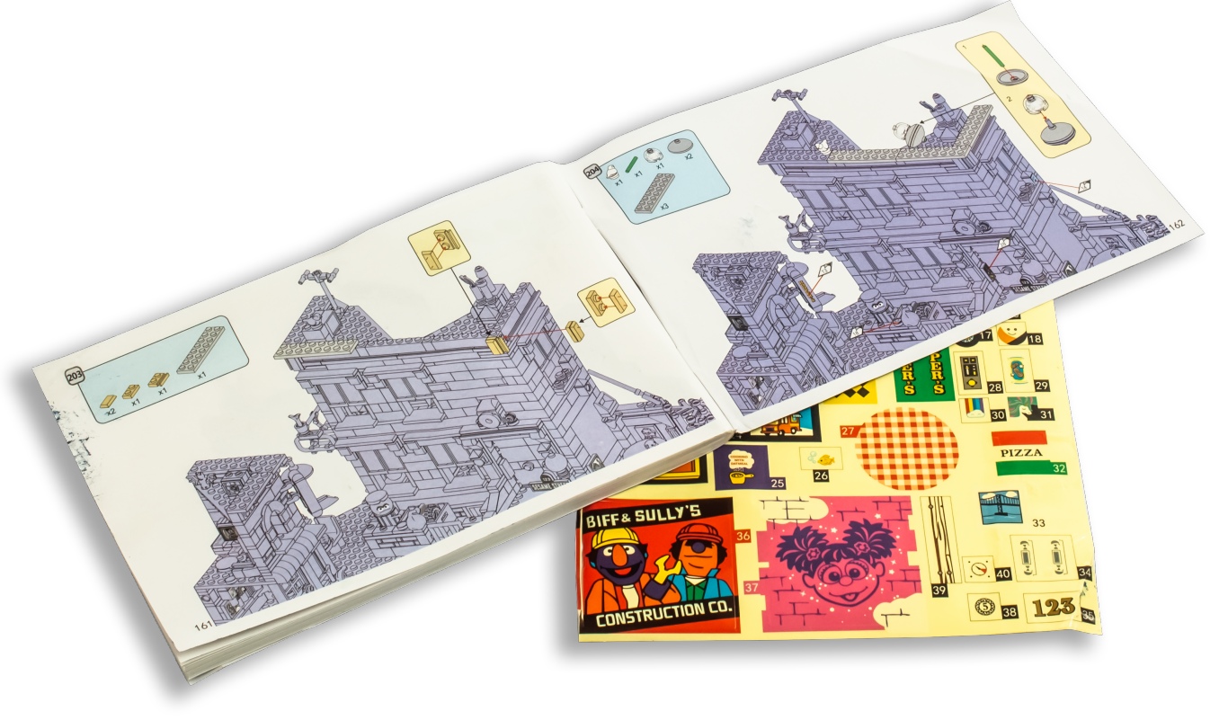 Конструктор LION KING «Улица Сезам,123» 99908 (Ideas 21324) 1440 деталей