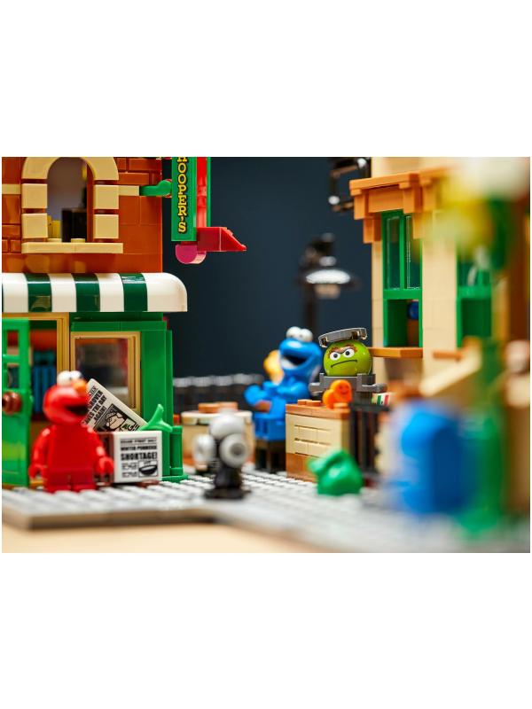 Конструктор LION KING «Улица Сезам,123» 99908 (Ideas 21324) 1440 деталей