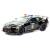 Металлическая машинка Che Zhi 1:24 «Chevrolet Camaro: Служебная» CZ126J, инерционная, свет, звук / Черный