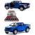 Металлическая машинка Kinsmart 1:46 «2013 Ford F-150 SVT Raptor SuperCrew (С принтом)» KT5365DF инерционная / Синий
