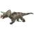 Большой резиновый Динозавр «Dinosaur World» со звуком рычания, 55 см., 021-026 / Трицератопс