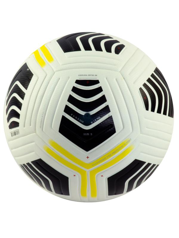 Футбольный мяч Pallone Ufficiale Serie A 2021, F33946, размер 5, 12 панелей / Черно-белый