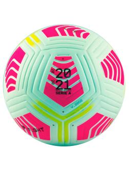 Футбольный мяч Pallone Ufficiale Serie A 2021, F33946, размер 5, 12 панелей / Красно-белый