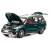 Металлическая машинка Che Zhi 1:24 «Mercedes-Benz GLS 600» CZ134A, 21 см., инерционная, свет, звук / Зеленый