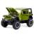 Металлическая машинка Mini Auto 1:20 «Jeep Wrangler Rubicon» 2402B-2, 20 см. инерционная, свет, звук / Зеленый