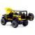 Металлическая машинка Mini Auto 1:20 «Jeep Wrangler Rubicon» 2402B-2, 20 см. инерционная, свет, звук / Желтый