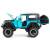 Металлическая машинка Mini Auto 1:20 «Jeep Wrangler Rubicon» 2402B-2, 20 см. инерционная, свет, звук / Голубой