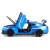 Металлическая машинка Che Zhi 1:24 «Chevrolet Camaro: Служебная» CZ126J, инерционная, свет, звук / Синий