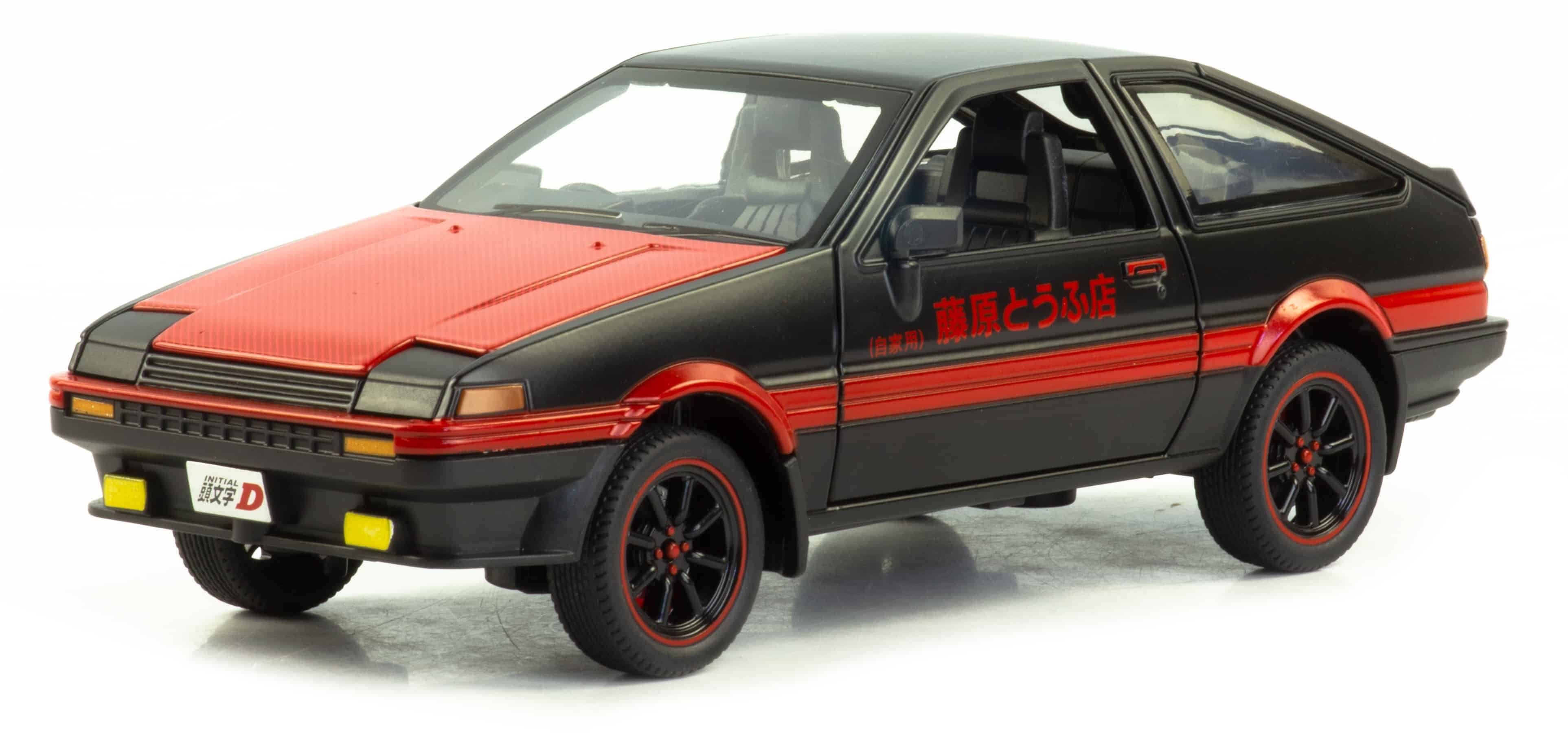 Металлическая машинка XHD 1:24 «Toyota Sprinter Trueno AE86» 2404, 15 см. инерционная, свет, звук / Микс