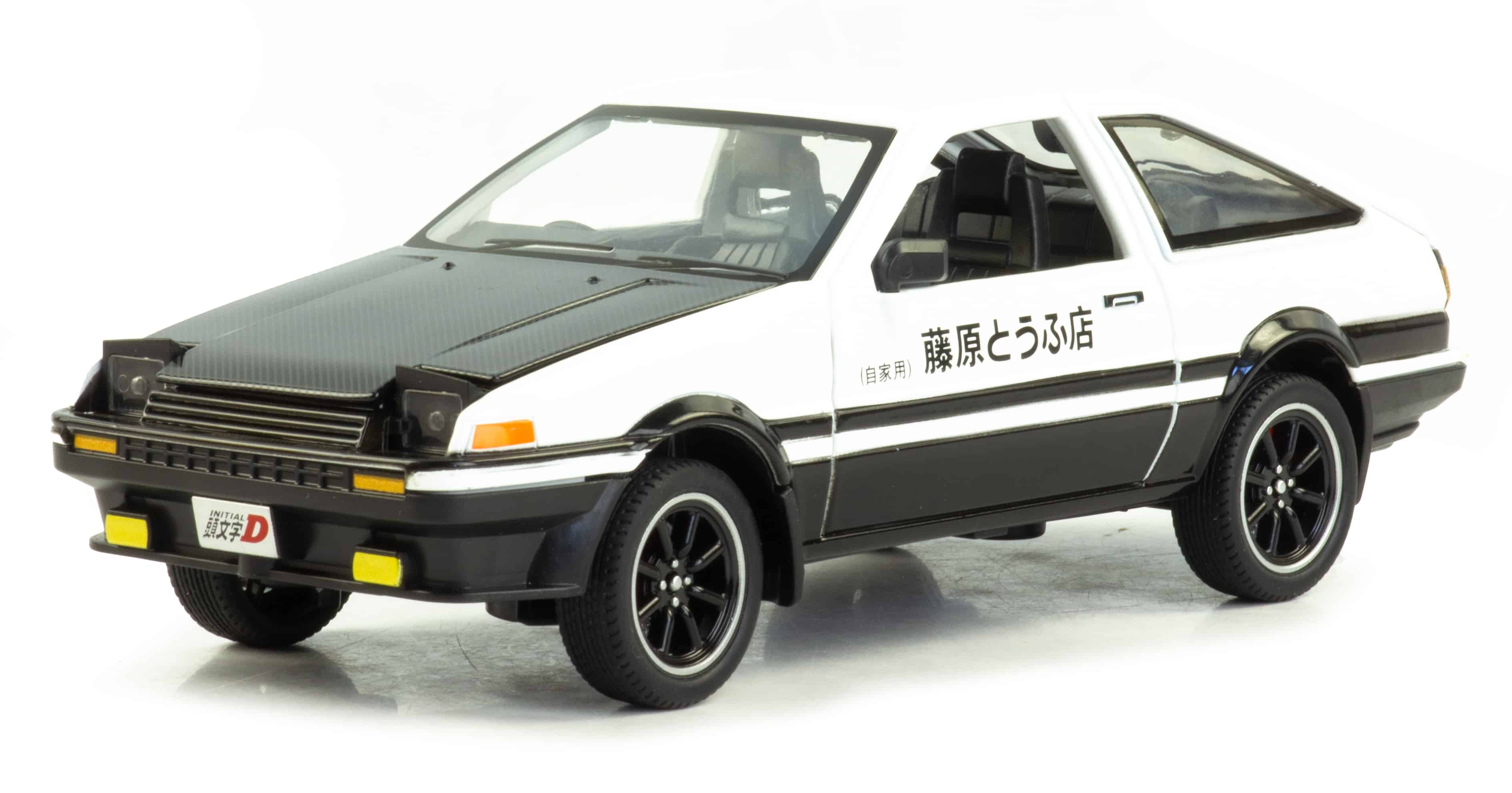 Металлическая машинка XHD 1:24 «Toyota Sprinter Trueno AE86» 2404, 15 см. инерционная, свет, звук / Микс