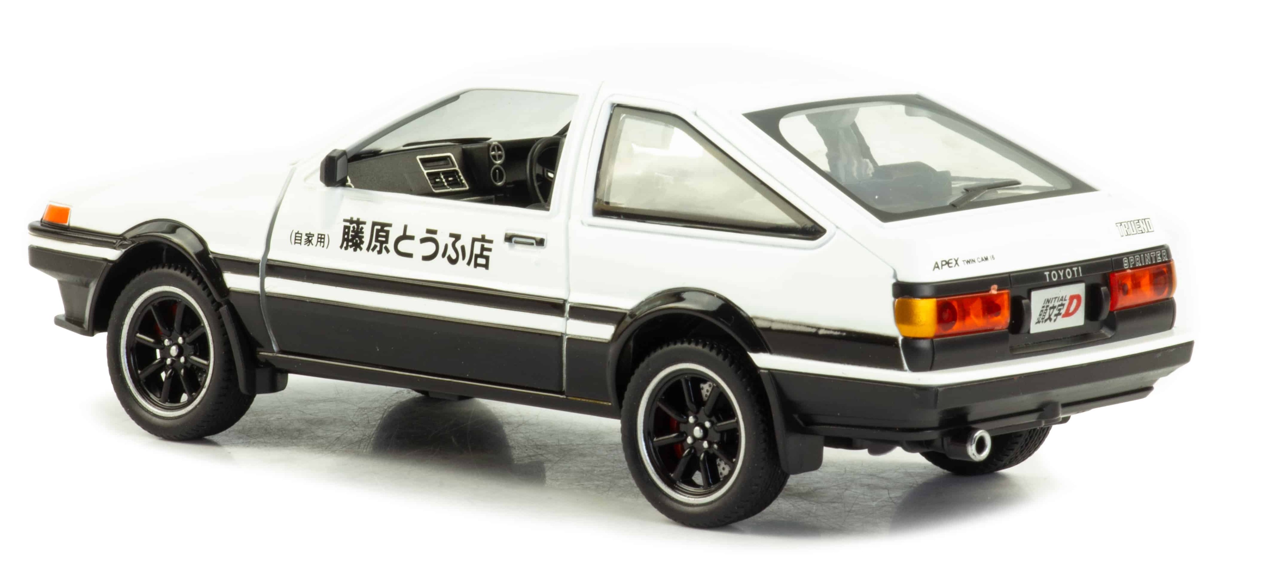 Металлическая машинка XHD 1:24 «Toyota Sprinter Trueno AE86» 2404, 15 см. инерционная, свет, звук / Микс