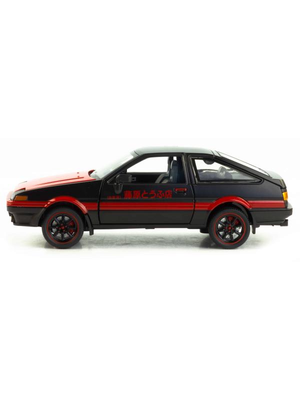 Металлическая машинка XHD 1:24 «Toyota Sprinter Trueno AE86» 2404, 15 см. инерционная, свет, звук / Микс