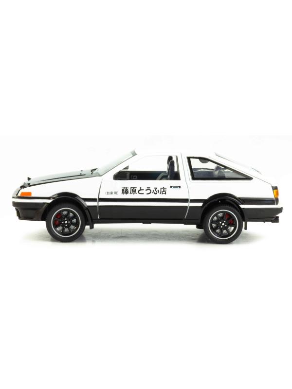 Металлическая машинка XHD 1:24 «Toyota Sprinter Trueno AE86» 2404, 15 см. инерционная, свет, звук / Микс