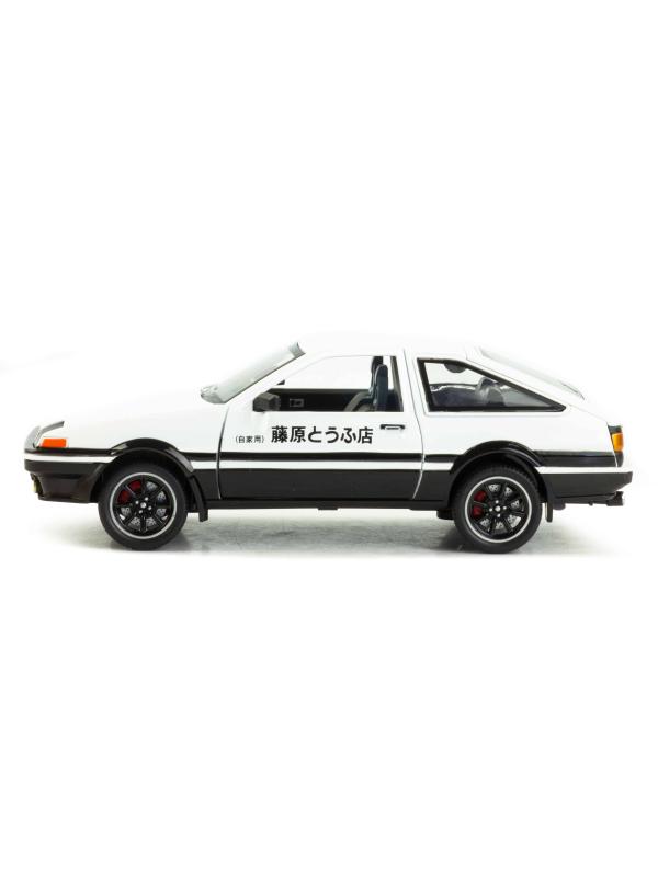 Металлическая машинка XHD 1:24 «Toyota Sprinter Trueno AE86» 2404, 15 см. инерционная, свет, звук / Микс