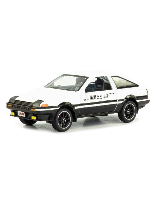 Металлическая машинка XHD 1:24 «Toyota Sprinter Trueno AE86» 2404, 15 см. инерционная, свет, звук / Микс