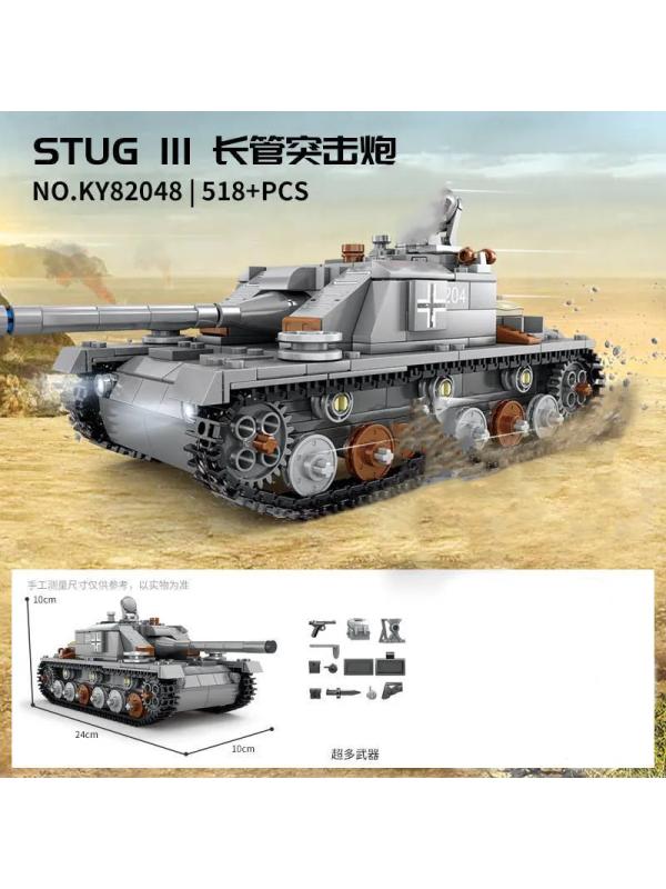 Конструктор Kazi «Танк StuG III», 82048 / 518 деталей