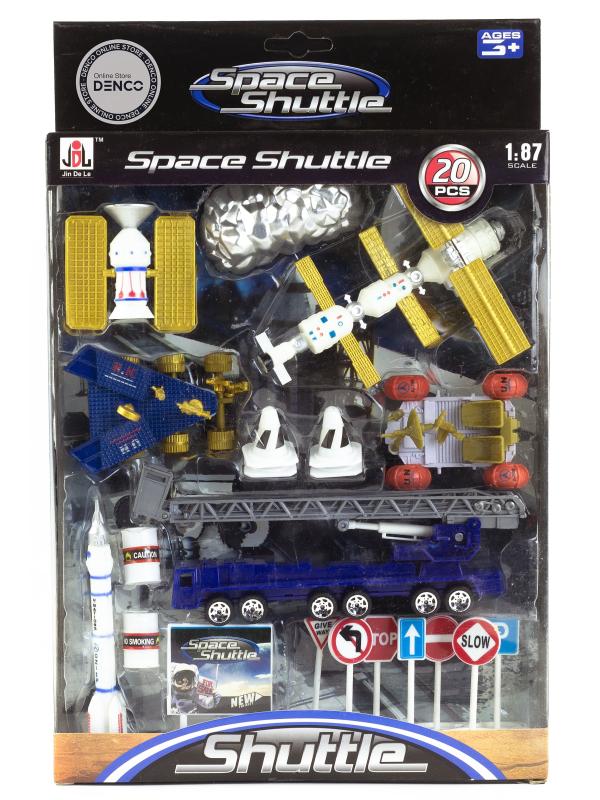 Игровой набор Space Shuttle «Космическая станция» 1:87, 20 предметов, 32025 / Микс