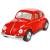 Металлическая машинка Kinsmart 1:32 «1967 Volkswagen Classical Beetle» KT5057D инерционная / Красный